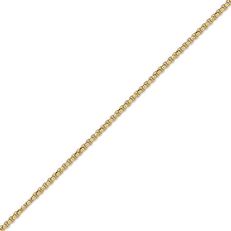 24 box chain necklace yellow ion-plated stainless steel|Solid Round Box Chain Necklace 2mm Yellow Ion .